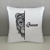 Cuscino Queen personalizzato