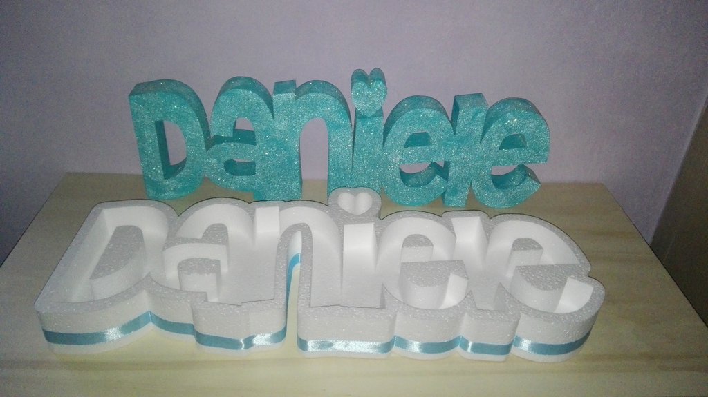 Porta Confetti Personalizzato In Polistirolo - Scritta Nome Estraibile Per Matrimoni, Battesimi, Compleanni - Foto 6