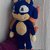 Sonic Amigurumi Pupazzo