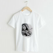 T-shirt Donna Violino ragazza personalizzato