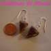 Orecchini Cheese cake ai frutti di bosco - Mixedberries cheesecake earrings - Fimo
