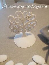 20 alberi della vita in polvere di ceramica con base
