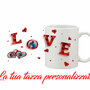 Tazza Mug Love personalizzata