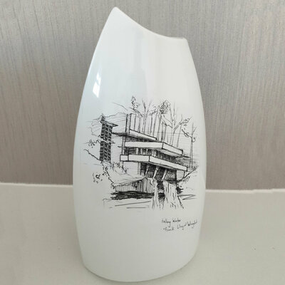 Vaso Van de Rhoe da fiori personalizzato Vaso Van de Rhoe da fiori personalizzato