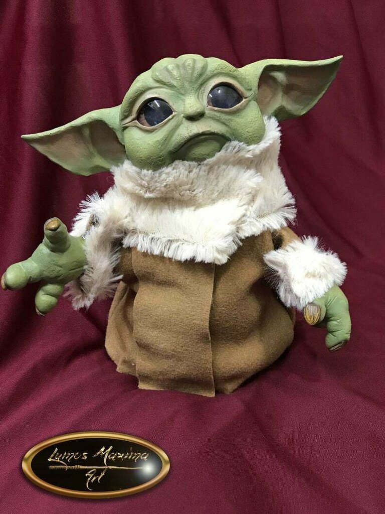 Tovaglietta In Hardboard 19x23 Cm Con Baby Yoda Jedi, Regalo Divertente Per Compleanni E Appassionati Di Star Wars. Antiscivolo, Antimacchia E Resistente Al Calore.