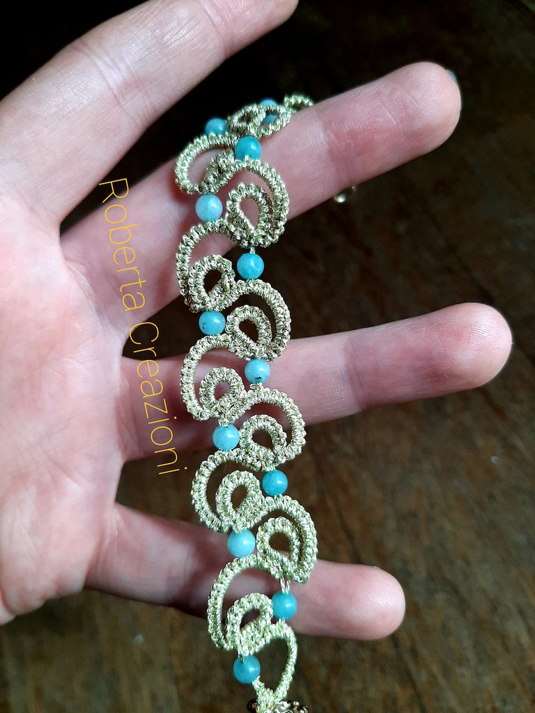 COIRIS 30 Perline Di Amazzonite E Diaspro Per Creazione Gioielli - Filo 38 Cm, 13x4 Mm, Pietre Naturali Sfuse