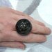 Anello soffioni anello regolabile con fiori veri anello donna fatto a mano anello bigiotteria