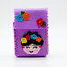 Portasigarette lilla Frida kahlo, per pacchetto da 20