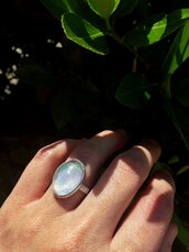 Anello in Argento | Ovale | Chrysalism