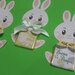 Coniglietti cioccolatino segnaposto di Pasqua