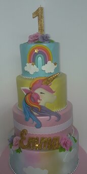 Torta Compleanno Unicorno 