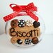 Biscottiera fimo vetro biscotti barattolo cucina