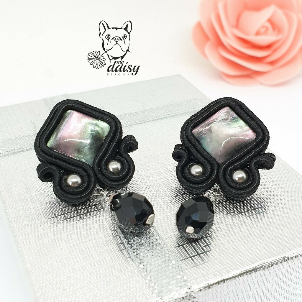 Orecchini A Perno Unisex In Argento 925 Placcato Oro 14K Con Zirconia Cubica Nera 8mm - Ideali Come Solitario - Regalo Per Uomini E Donne