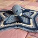 Copertina doudou uncinetto con polipo amigurumi