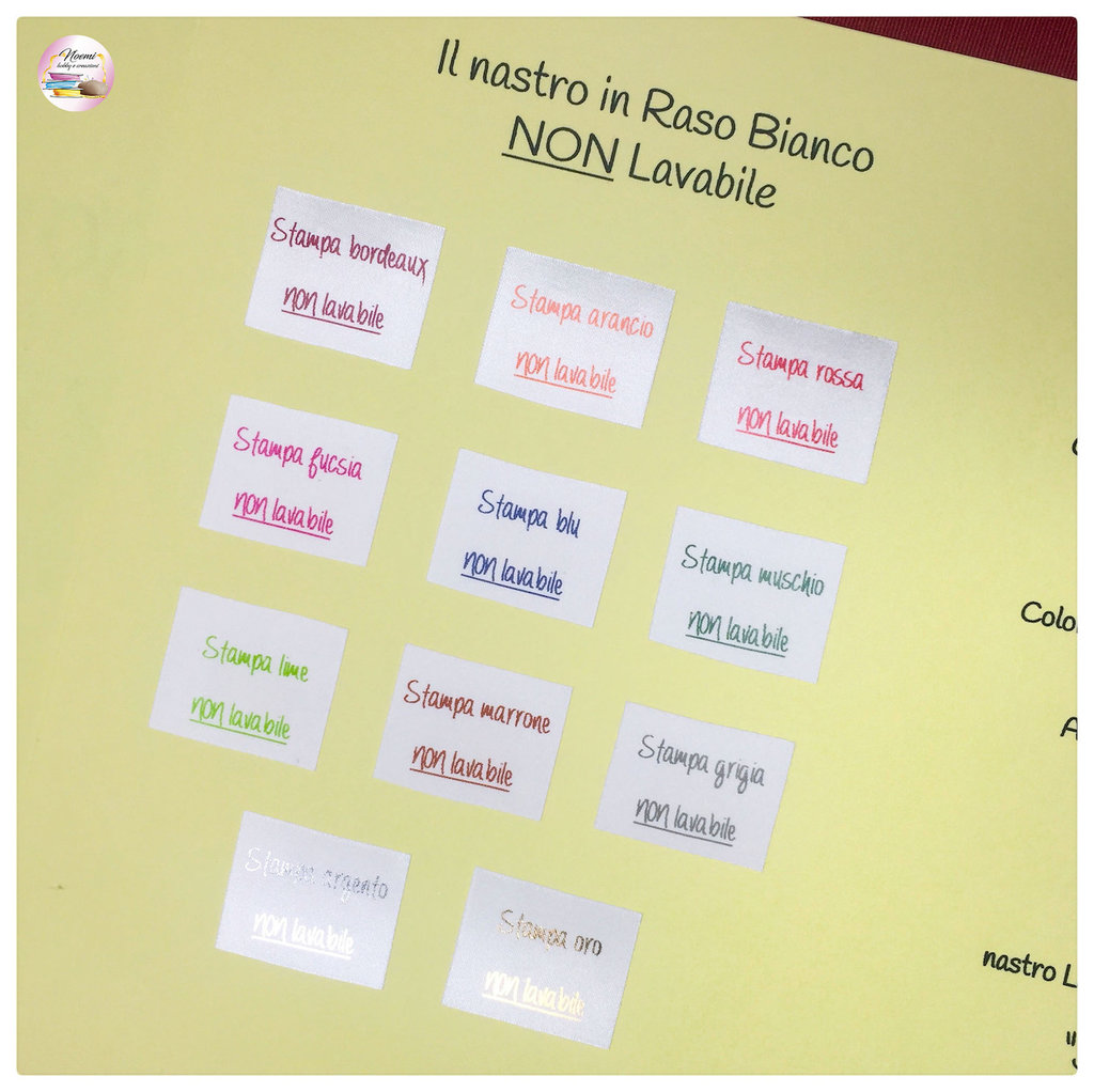 VmG-Store 10 Etichette Da Cucire In Tessuto Scamosciato – Arcobaleno – 60x25 Mm – Per Vestiti, Borse E Progetti Fai Da Te
