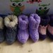 Scarpette neonato lana,scarpine neonata ai ferri,scarpette neonato cotone,calzine bimbo