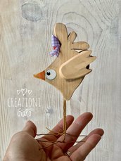 Uccellini in legno By Creazioni GiaRó Ⓒ