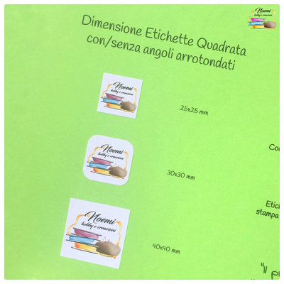 Etichette adesive a colori personalizzate TRASPARENTI, etichette adesive  personalizzate per bomboniere, chiudipacco ecc