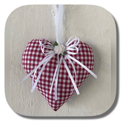 Cuore decorativo in stoffa Cuore decorativo in stoffa