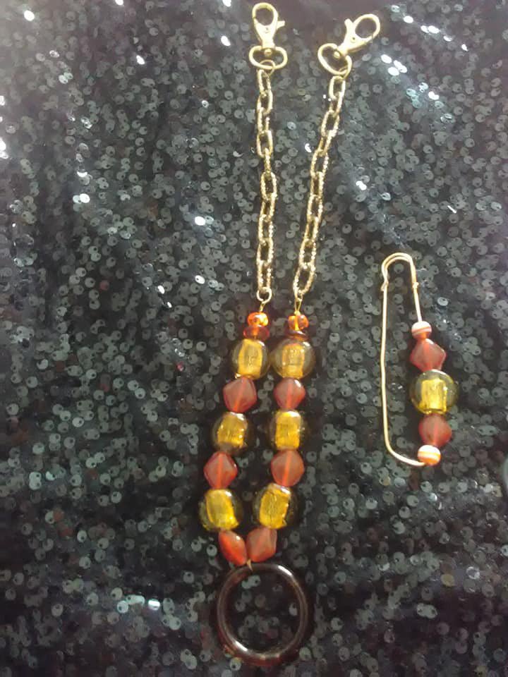 Perline Handmade Indiane - Set 3 Confezioni Vetro, Legno E Argento Tibetano - Foto 4