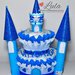 Torta di Pannolini Pampers Castello principe nascita battesimo compleanno idea regalo originale utile