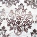 Set Copriforno e Coprifornelli Imbottito Fantasia Cuore Shabby Chic Fatto a Mano