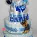 Torta di pannolini grande Pampers Cagnolino cucciolo animale cane Idea regalo utile originale per nascita battesimo o compleanno