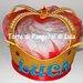 Torta di Pannolini Pampers Corona Re / Regina + nome idea regalo utile nascita battesimo baby shower
