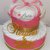 Torta di Pannolini Pampers Corona grande Re Regina principe principessa + nome idea regalo utile nascita battesimo baby shower