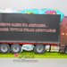 Torta di Pannolini Pampers CAMION TIR idea regalo nascita battesimo baby shower maschio camionista
