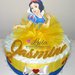 Torta di Pannolini principessa ELSA BIANCANEVE ecc femmina Pampers Baby Dry idea regalo nascita battesimo baby shower