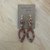 Orecchini pendenti con Superduo e perline Miyuki - alta bigiotteria - handmade