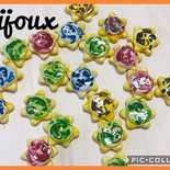 Cheriswelry 10 Ciondoli Con Nappa In Finta Pelliccia Rosso Per Creazione Gioielli Fai-Da-Te