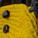 borsa in fettuccia/cotone/lycra nuova crochet natura made in Italy Zolfo