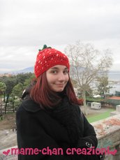 Cappello Fragola - strawberry hat