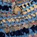 Borsa  "Jodhpur" in fettuccia cotone/lycra nuova  fatta a mano crochet natura  made in Italy