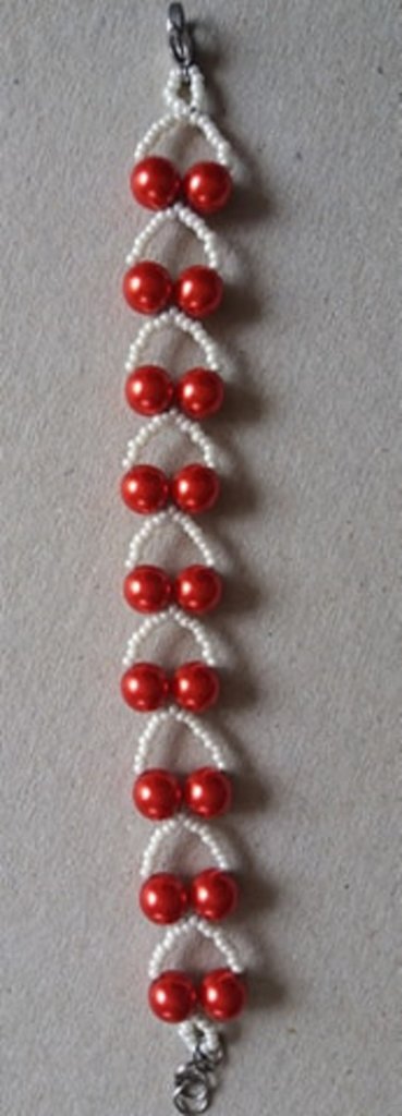 BRACCIALE CUORE ROSSO e PERLA - Gioielli - Bracciali e cavigliere BRACCIALE CUORE ROSSO e PERLA - Gioielli - Bracciali e cavigliere