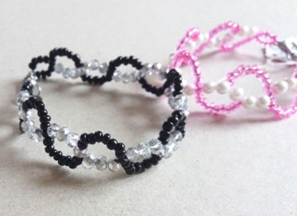 Bracciale Stretch Per Donna Con Cristalli E Strass - Perfetto Per Sposa, Matrimonio E Cerimonie - Colore Trasparente