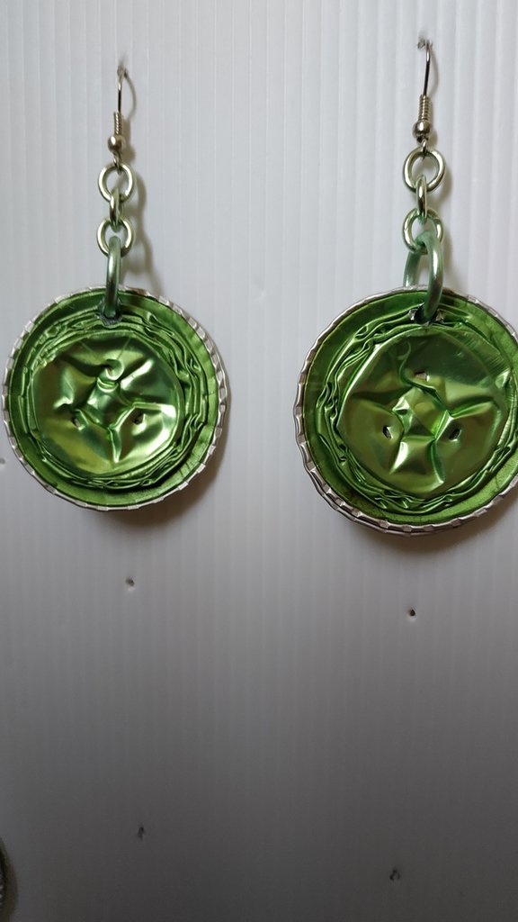 Orecchini A Limone Con Foglia Verde - Allegri Pendenti In Resina Per Donna, Regalo Originale