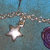 Bracciale con rose e stelle