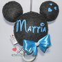 Carillon Topolino Minnie NOME DEDICA FLUORESCENTE PERSONALIZZABILE idea regalo nascita battesimo baby shower