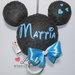 Carillon Topolino Minnie NOME DEDICA FLUORESCENTE PERSONALIZZABILE idea regalo nascita battesimo baby shower