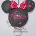 Carillon Topolino Minnie NOME DEDICA FLUORESCENTE PERSONALIZZABILE idea regalo nascita battesimo baby shower