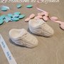 20 scarpine in polvere di ceramica per nascita e battesimo
