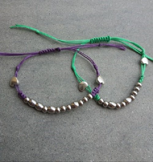 Braccialetto Con Codice Morse 'Ti Amo' Braccialetti Coordinati Per Coppie Per Lui E Lei Fidanzato E Fidanzata Madre E Figlia