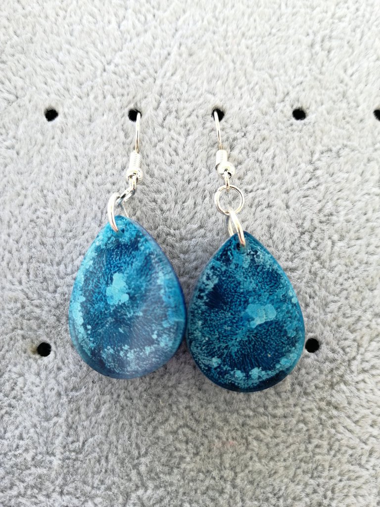 Orecchini Pendenti A Goccia In Ecopelle Leggera – Set Donna, Modello Geometrico, Placcato Argento