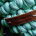 Borsa fettuccia cotone lycra crochet handmade Italy Alghe marine