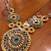 Collana “Azteca” in perline e superduo