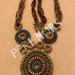 Collana “Azteca” in perline e superduo