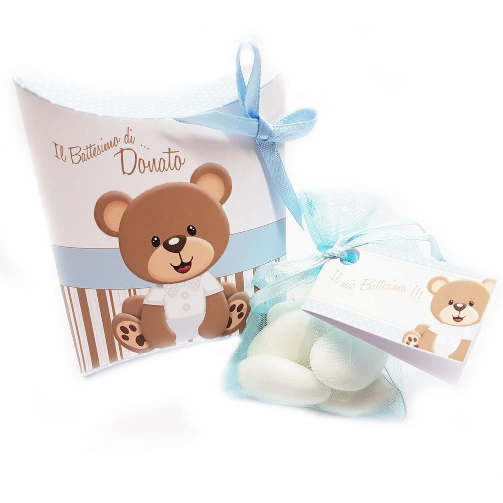 Scatoline Regalo Trasparenti Con Fiocco - 24 Pezzi 12x7x7cm | Per Bomboniere E Favori - Foto 10